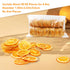 8.81oz/250g, Mkostlich Dried Orange Slices Bulk Natural Dehydrated Orange Slice for Cocktails/Christmas