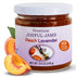 3 Gourmet Premium Peach Lavender Jam (Gift Box of Jars), More Fruit Less Sugar, Amazing Flavor, Spreadable