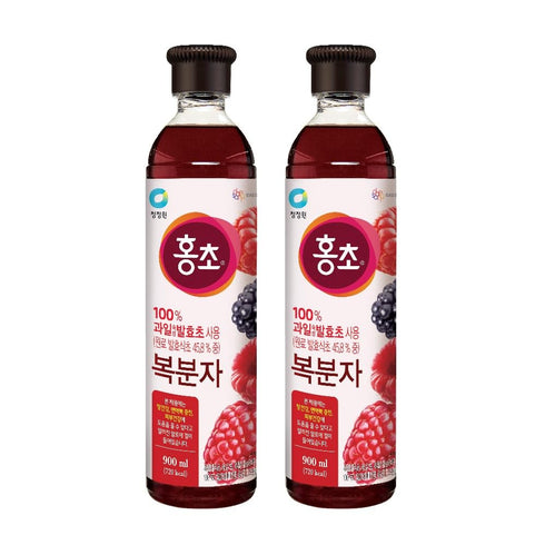 Chung Jung One Hong Cho: Drink Mix Concentrate with Vinegar (30.4oz) (900ml)