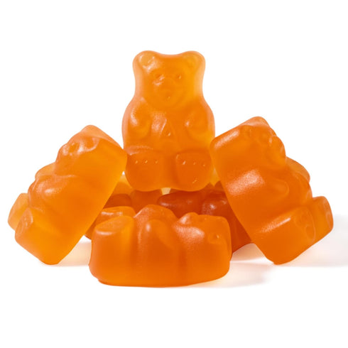 Gummy 5 Gummies Packaged Gummy NY Spice Shop Orange Bears - Pound Fruity Chewy Candy - Soft and Juicy Jelly - Bulk