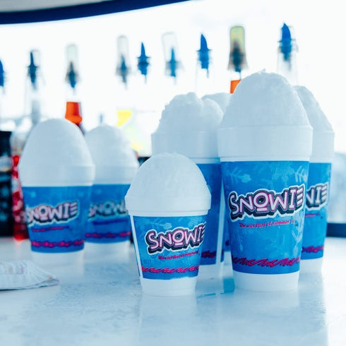 SNOWIE Original Flavor Powders, Sour Apple Shaved Ice Flavor Syrup, Just Add Water & Sugar