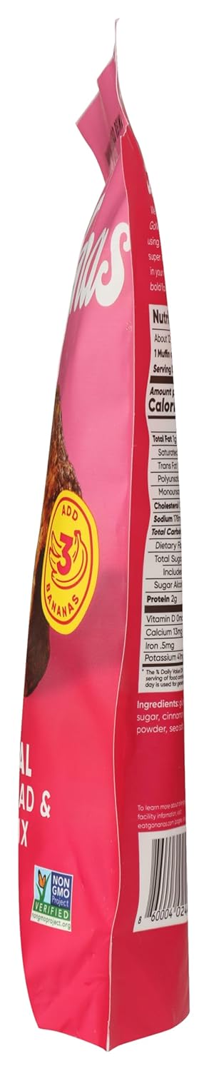 8.95 Go Nanas, Mix Banana Bread Original, Ounce