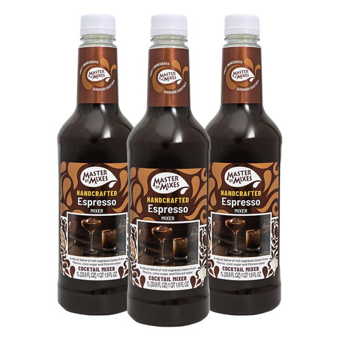 Master of Mixes Espresso Drink Mix, Ready to Use, 1 Liter Bottle