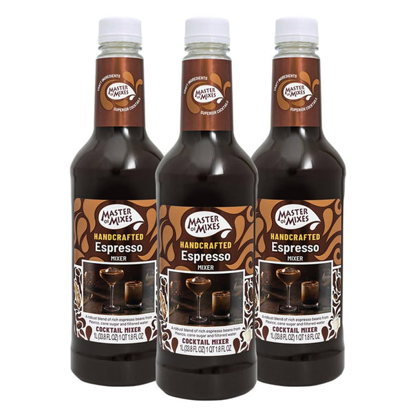 Master of Mixes Espresso Drink Mix, Ready to Use, 1 Liter Bottle