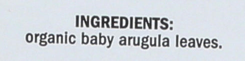 organicgirl 5 Oz Baby Arugula Greens, Clamshell