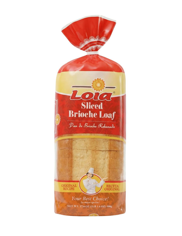 loia Sliced Brioche Loaf 1.6oz (500gr) -