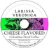 Larissa Veronica Cheese Flavored Colombian Decaf Coffee (Single Serve K-Cup Pods) (Gourmet, Naturally Flavored,