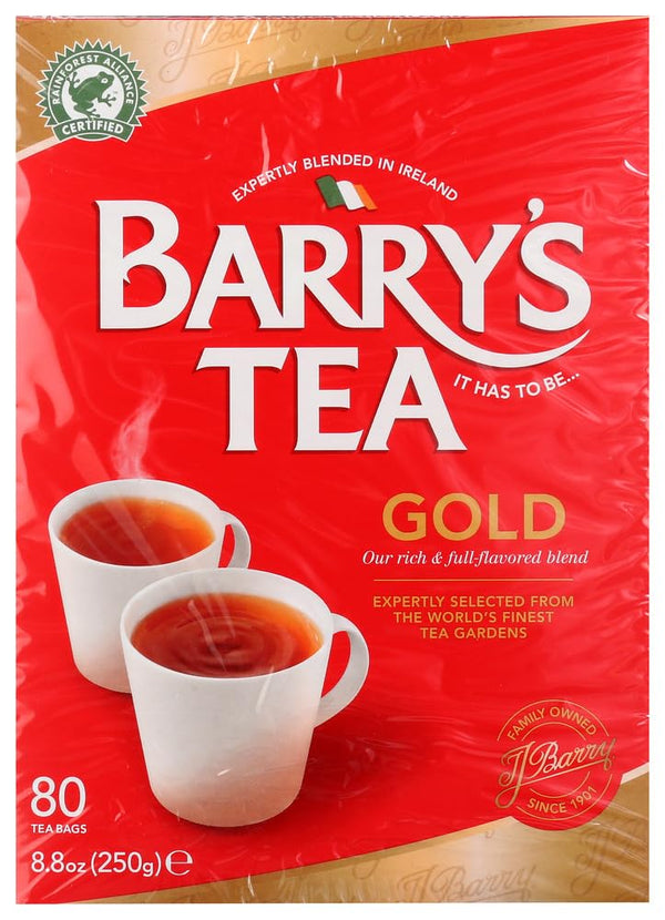Barry's Tea Bags, Gold Blend, 80 Count (COMINHKG041738)