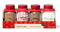 Generic Holiday Hot Cocoa Bar Kit, 4 Jars with Cocoa Mix, Peppermint Crunch,