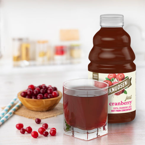 32 oz (Pack 1) R.W. Knudsen Cranberry Juice Not from Concentrate, fl
