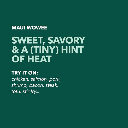 Spiceology Maui Wowee Hawaiian Teriyaki Seasoning - BBQ Rub Spices for Chicken, Ramen, Salmon, Pork, Tofu - 5.5 oz