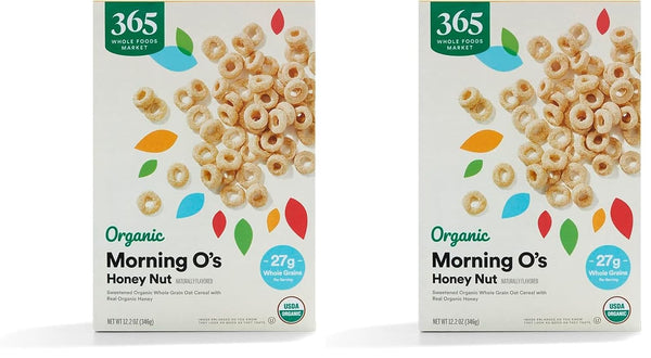 365 by Whole Foods Market, Organic Honey And Nut Morning Os Cereal,