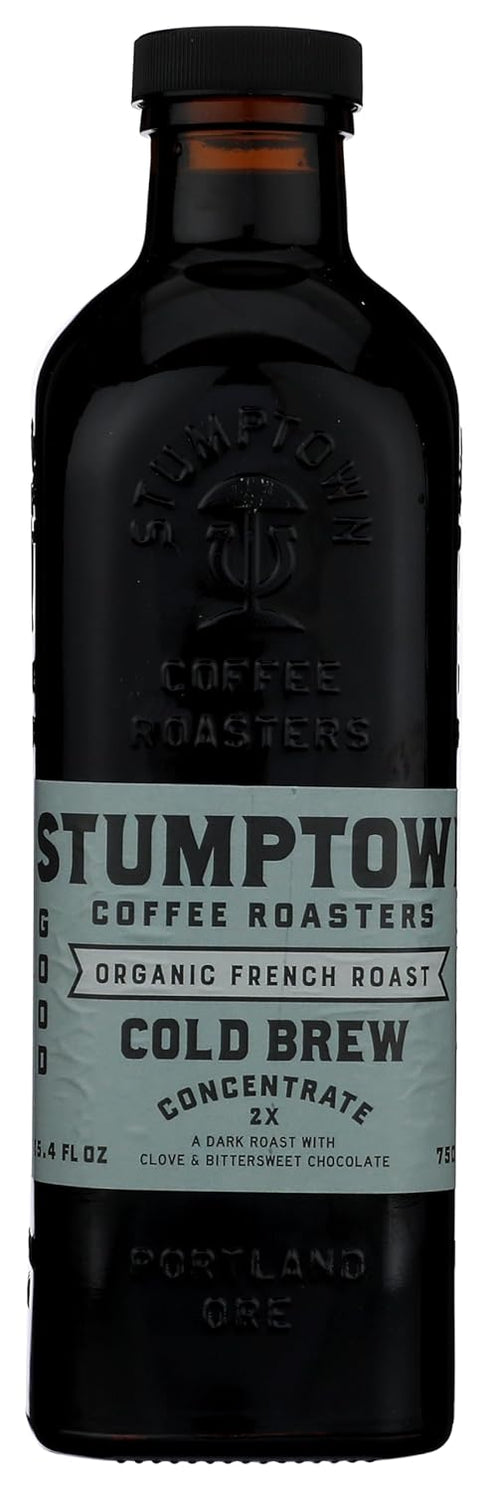 STUMPTOWN COFFEE ROASTERS Organic French Roast Cold Brew Concentrate, 25.4 FZ
