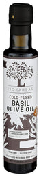 Basil Extra Virgin Olive Oil - Greek Cold Fused Basil EVOO -