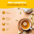 (100 HANDPICK, Organic Chamomile Tea Bags Herbal Tea Bags) Caffeine Free| Premium Floral Chamomile Herbal Tea
