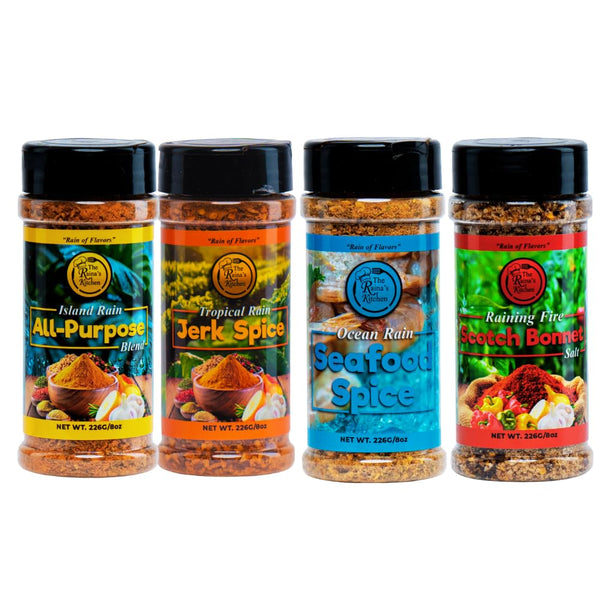 The Rainas Kitchen Jamaican Seasoning Collection - Raining Fire Scotch Bonnet Pepper