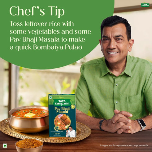 Tata Sampann Pav Bhaji Masala - Authentic Indian Spice Blend