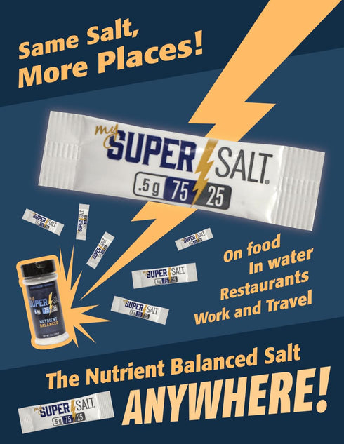 My Super Salt 75:25 7 oz Precision Formula - The Nutrient Balanced Salt