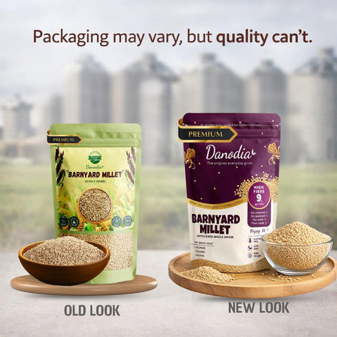 (950g) 2 lbs 100% Danodia Foods Barnyard Millet | Rich in Protein, Fiber, Vitamins | Non-GMO, Gluten Free Diet, Low GI