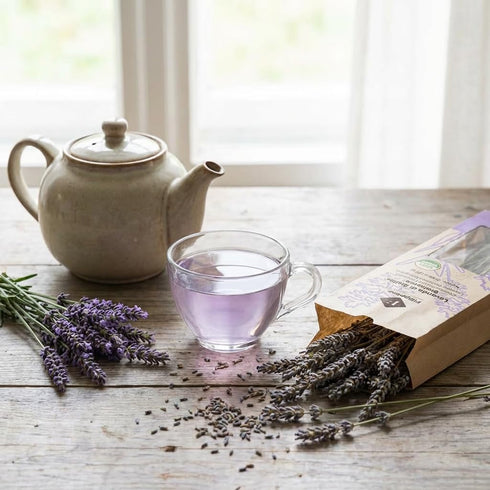 25 (0.88 oz), Filippone - Organic Edible Dried Lavender Bunch g Edible lavender for drinks, Food Grade, Italian Dried