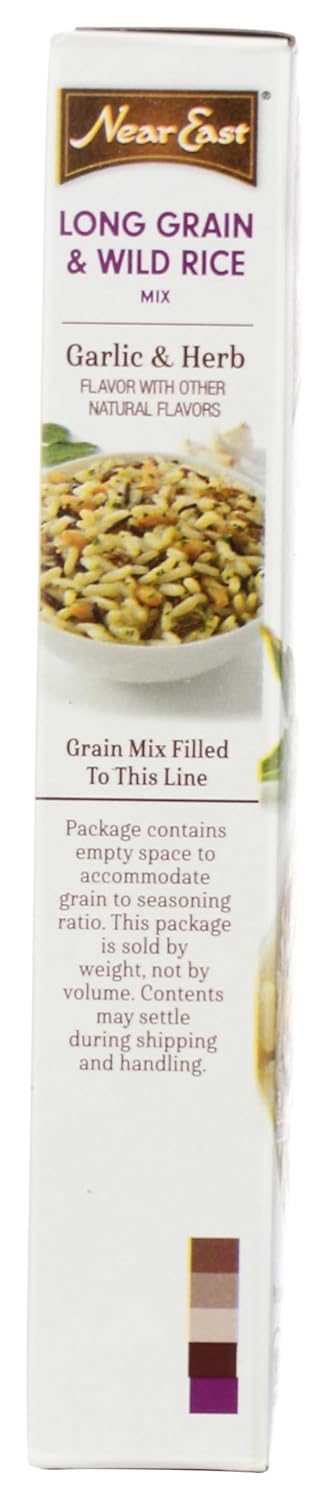 5.9oz Boz Near East Long Rain & Wild Rice Mix, Garlic & Herb
