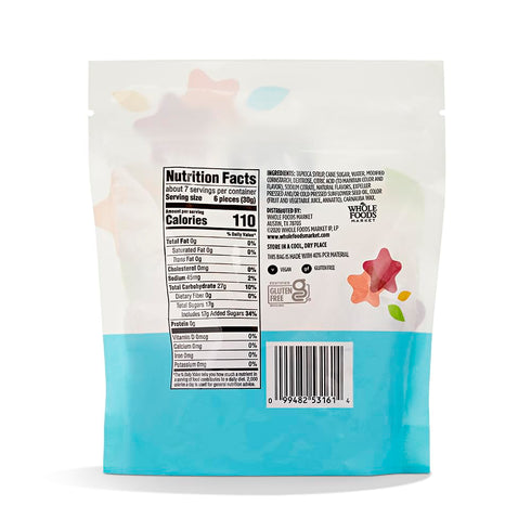 365 Gummy 7 by Whole Foods Market, Assorted Flavor Stars, Ounce