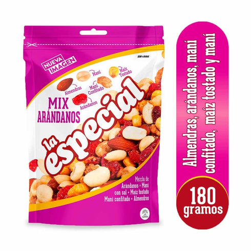 (3 pack) Mani La especial Roasted peanuts sweet peanuts blueberries almonds Mix Mani la especial Colombia Colombian