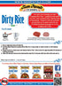 8 oz, Mam Papaul's Louisiana Dirty Rice Mix - Authentic New Orleans Creole Dirty Rice Seasoning with Trinity Flavor