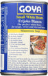 15.5 Oz. Pack 6. Goya Small White Beans Habichuelas Blancas