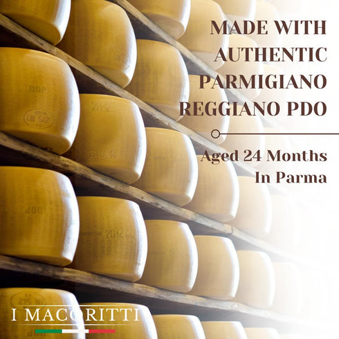 0.7 oz (Pack 3) Authentic Italian Cheese Snack Crispy Bites with Parmigiano Reggiano | I Macoritti Mini Breadsticks