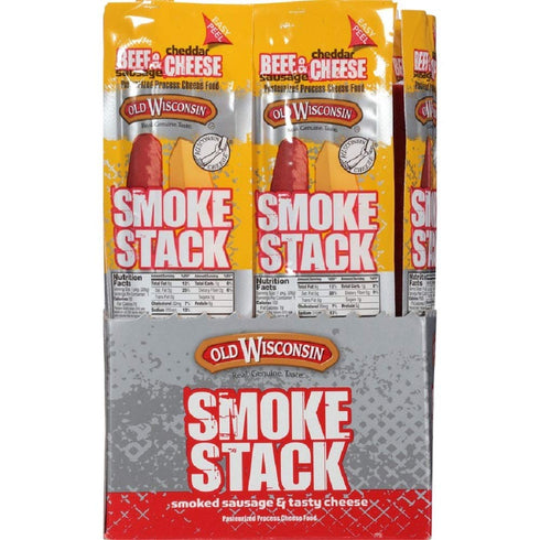 by Old Wisconsin 1-Ounce (Pack 18) Old Wisconsin Cheese, Beef Stick and Cheddar