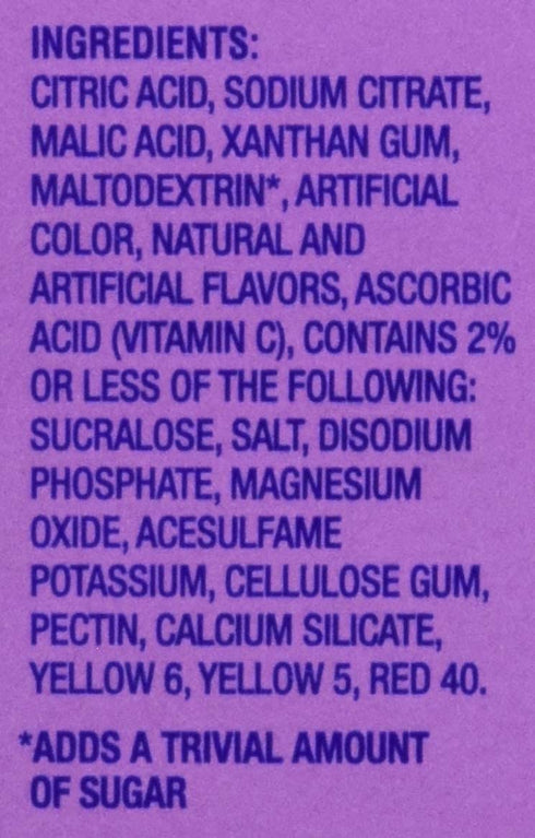 Packets, 100% 18 Pack 3 Tampico Singles To Go Drink Mix Mango Punch, DV of Vitamin C per Serving, Low Calorie, Zero
