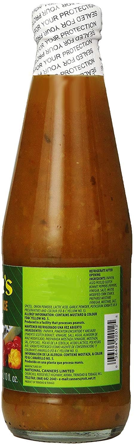 Matouk's West Indian Hot Sauce Salsa Picante, 10 Ounce (Pack of 3)