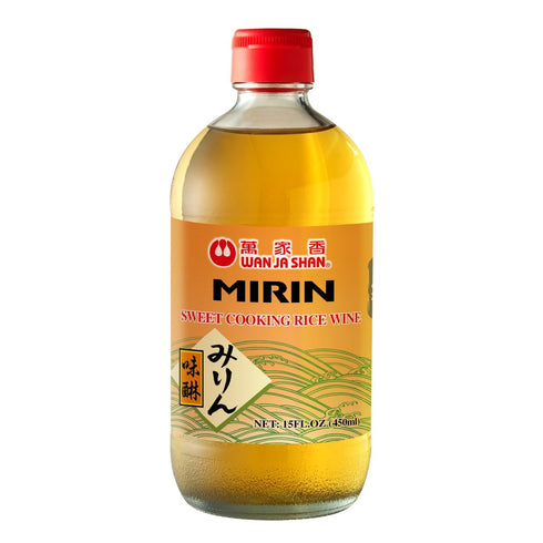 Wan Ja Shan Mirin Cooking Wine - Premium Japanese Sweet Rice Wine for Cooking, No