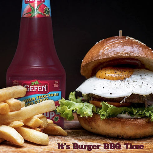 28oz (4 Pack), Gefen Fat Free Tomato Ketchup All Natural | No High Fructose Corn Syrup | No Vinegar | Kosher