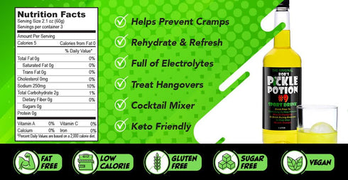 #9 Bob's Pickle Potion Dill Juice - Sports Drink (Liter)