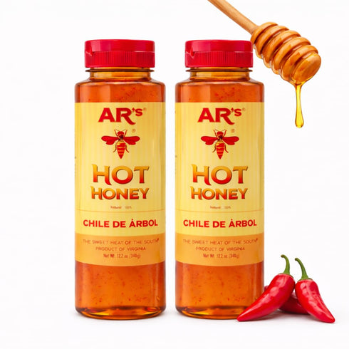ARs Hot Southern Honey, Chile De Arbol (Mild) - Blend of Sweet