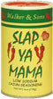 SLAP YA MAMA - Low Sodium Cajun Seasoning - 6 oz. Three Cans
