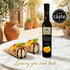 Pack Pack 2 Ellora Farms, Combo Fresh Orange and Peach Infused Balsamic Vinegar Crme, All-Natural, No- Additives