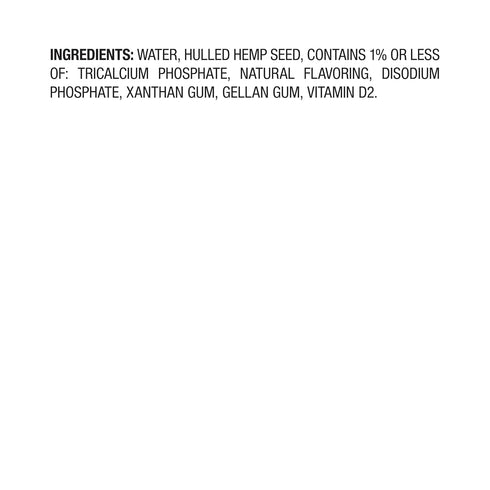 32 oz (Pack 6) Pacific Foods Unsweetened Hemp Milk, Plant Based Milk, Carton