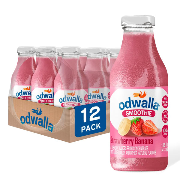 Odwalla Smoothie - Fruit Smoothie Mix Ready to Drink, Juice Blend, No