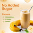 100% 46 oz Dr. Smoothie Crushed Banana No Added Sugar, Made with Real Fruits/Fruit Juice Vegan, No Artificial Colors