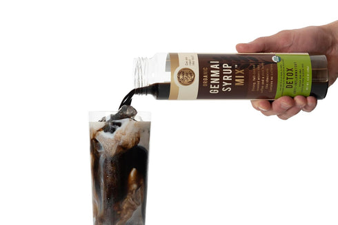 Generic 100% (4.6 oz Organic Roasted Brown Rice Syrup Mix Shake-and-Go Cold Brew Style Base Just Add Water into Bottle
