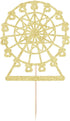 Golden Paper Ferris Wheel Cake BirthdaParty Decoration Celebrations for Boys and Girls