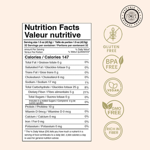 3.0 Pride Of India - Indian Split Masur Red Lentils - Protein & Fiber Rich Masoor Dal, Pound Jar