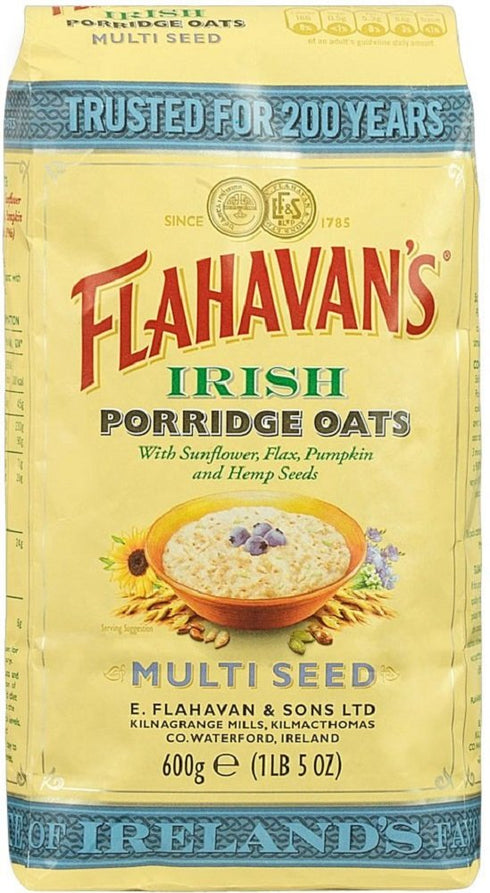 Flahavan's Irish Multi Seed Porridge Oats 600g