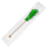 36 Candy Envy - Green Caf Sugar Sticks Mini Rock Candy - Individually Wrapped Drink Stirrers - Lime Flavored