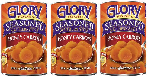 Generic Honey Carrots (Pack Of 3 Cans),15 oz.