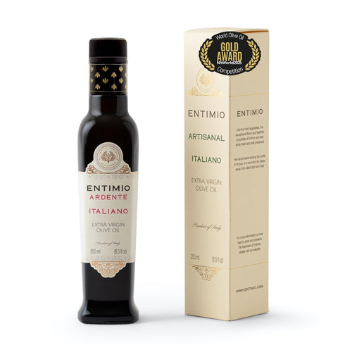 Entimio Ardente Organic Italian Extra Virgin Olive Oil from Italy, 600+ mg/kg