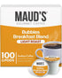 Maud's Breakfast Blend Coffee Pods, 100 ct, Light Roast Coffee in Single